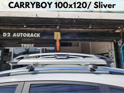 แร็คหลังคามือสอง CARRYBOY RoofRack รุ่น CB550N Sliver Color 100x120 cm