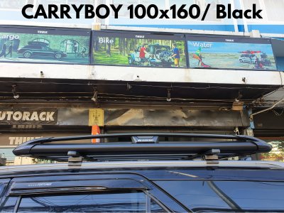 ถาดวางของบนหลังคา CARRYBOY Roofrack รุ่น CB500N Black Color 100x160 cm