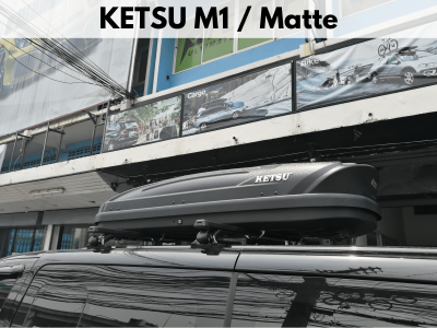 ที่วางของบนหลังคา KETSU Roofbox รุ่น M1 Matte