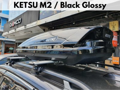 ที่วางของบนหลังคา KETSU Roofbox รุ่น M2 Glossy