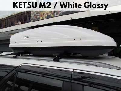 กล่องบนหลังคา KETSU Roofbox รุ่น M2 Glossy