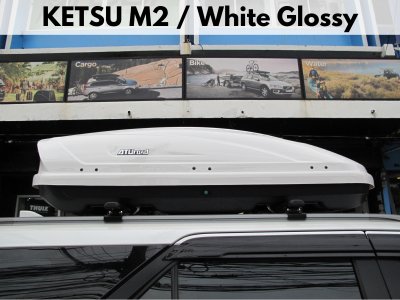กล่องหลังคารถยนต์ KETSU Roofbox รุ่น M2 Glossy