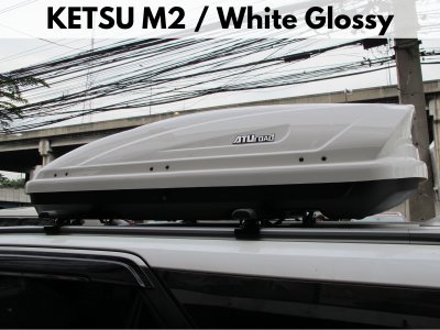 กล่องสัมภาระบนหลังคา KETSU Roofbox รุ่น M2 Glossy