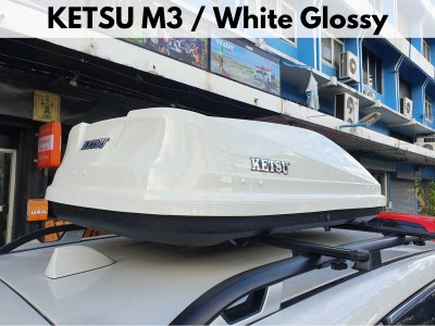 กล่องวางของบนหลังคา KETSU Roofbox รุ่น M3 Glossy