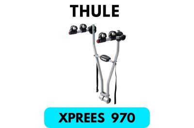 แร็คจักรยานท้ายรถ THULE Xpress 970 สำหรับบรรทุกจักยาน 2 คัน แร็คจักรยานหลังคารถ สามารถยึดกับตัวจักรยานได้ทุกยี่ห้อ