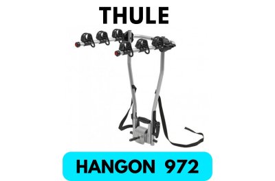 แร็คจักรยานท้ายรถ THULE HangOn 972 สำหรับบรรทุกจักยาน 3 คัน แร็คจักรยานหลังคารถ สามารถยึดกับตัวจักรยานได้ทุกยี่ห้อ