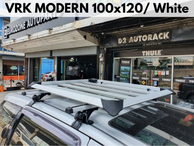 ที่เก็บของบนหลังคา VRK Roofrack รุ่น Modern White Color 100x120 cm