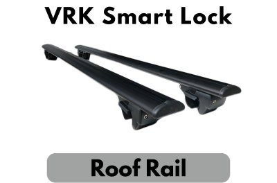 แร็คหลังคา VRK รุ่น Smart Lock Roofrail แร็คหลังคามือสอง วีอาร์เค roofrackbar ติดหลังคารถยนต์ ติดตั้ง ได้กับรถทุกรุ่น