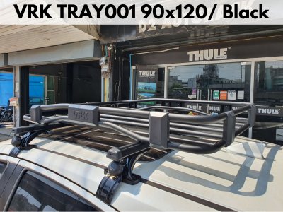 ถาดใส่ของบนหลังคา VRK Roofrack รุ่น TRAY001 Black Color 90x120 cm