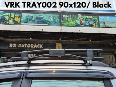 ตะแกรงบนหลังคา VRK Roofrack รุ่น TRAY002 Black Color 90x120 cm