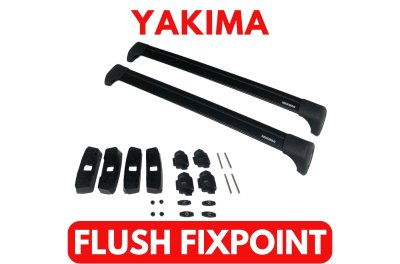 แร็คหลังคา YAKIMA รุ่น Flush Fixpoint แร็คหลังคามือสอง ยากิม่า roofrackbar ติดหลังคารถยนต์ ติดตั้ง ได้กับรถทุกรุ่น