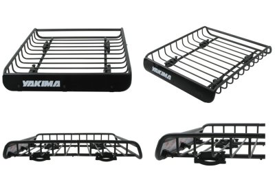 ถาดใส่ของบนหลังคา YAKIMA Roofrack รุ่น LoadWarrior Black Color 100x112x16 cm