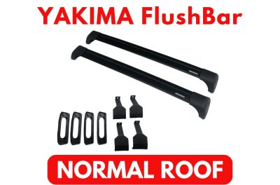 แร็คหลังคา YAKIMA รุ่น FlushBar NormalRoof แร็คหลังคามือสอง ยากิมา roofrackbar ติดหลังคารถยนต์ ติดตั้ง ได้กับรถทุกรุ่น