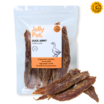 Duck Jerky สันในเป็ดอบแห้ง 50กรัม
