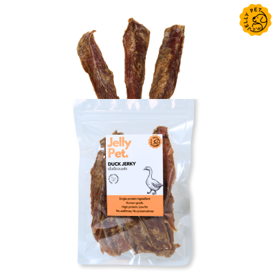 Duck Jerky สันในเป็ดอบแห้ง 50กรัม