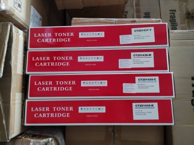 Fuji Xerox CT201434-CT201437 BK C M Y ตลับหมึกเทียบเท่า