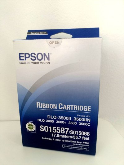 ตลับผ้าหมึก Ribbon Epson DLQ-3000/3500 ( S015587 )