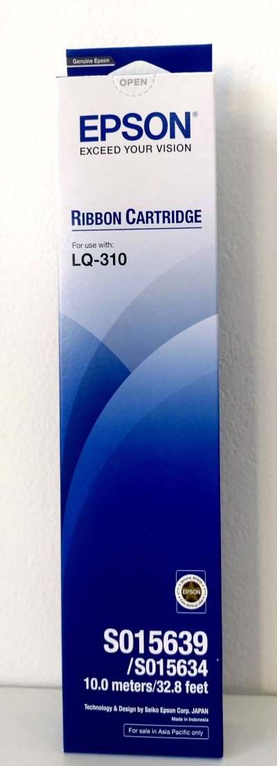 ตลับผ้าหมึก Ribbon Epson LQ-310 / S015639 / S015634