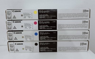 Canon NPG-67 BK,C,M,Y  ตลับหมึกเครื่องถ่ายเอกสาร