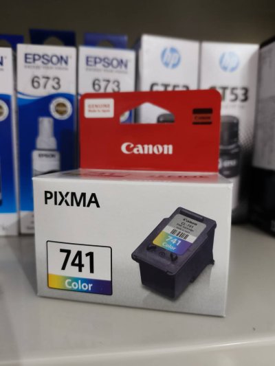 Canon PG-740BK / CL-741CL Tri-Color ตลับหมึกอิงค์เจ็ท