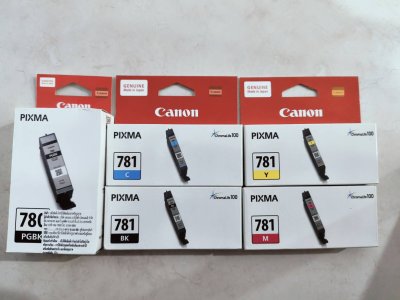 Canon PGI-780PGBK / CLI-781 BK/C/M/Y ตลับหมึกอิงค์เจ็ท