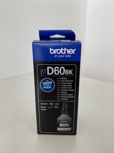 Brother BT-D60BK - BT5000 C,M,Y หมึกเติมอิงค์เจ็ท