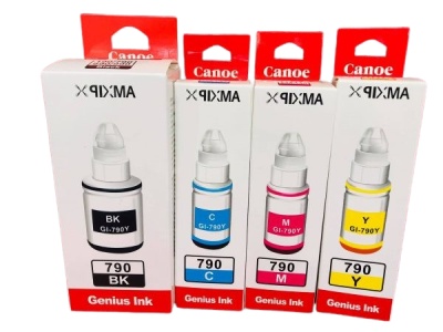 INK Premium / หมึกเทียบเท่า Canon Ink GI 790 BK,C,M,Y