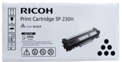 Ricoh SP 230H Black ตลับหมึกโทนเนอร์ สีดำ