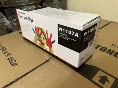 HP W1107A (107A) สีดำ ตลับหมึกเทียบเท่า