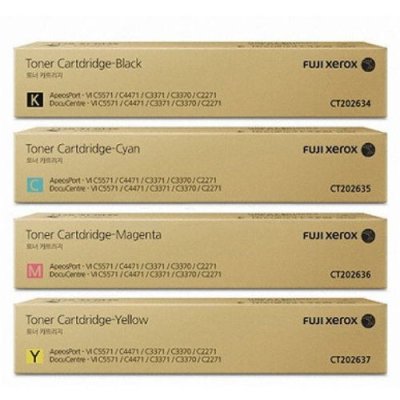 Fujifilm CT202634-CT202637 BK,C,M,Y ตลับหมึกโทนเนอร์