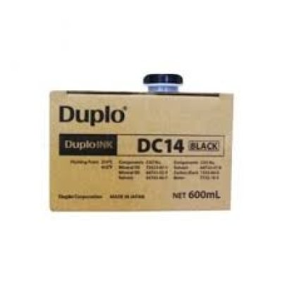 หมึกพิมพ์สำเนา Duplo DC14 สีดำ