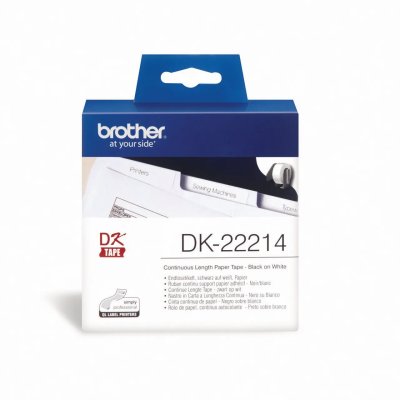 Brother DK-22214 ฉลากพิมพ์อักษร ขนาด 12 mm * 30.48 m