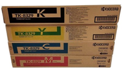 Kyocera TK-8329 BK/C/M/Y ตลับหมึกพิมพ์โทนเนอร์เลเซอร์