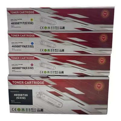 OKI C332 / MC363 BK/C/M/Y ตลับหมึกโทนเนอร์เทียบเท่า