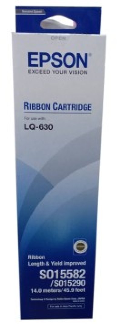 ตลับผ้าหมึก Ribbon Epson LQ-630 / S015582 / S015290