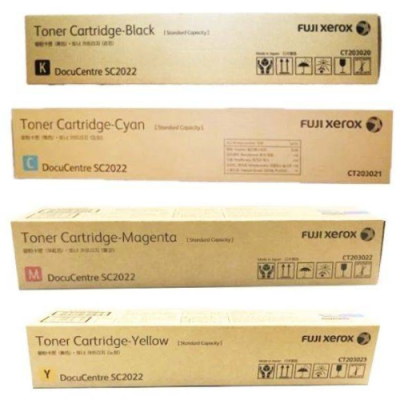 Fuji Xerox CT203020 - CT203023 BK,C,M,Y ตลับหมึกโทนเนอร์