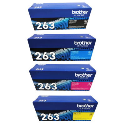 Brother TN-263BK,C,M,Y ตลับหมึกโทนเนอร์3
