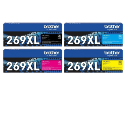 Brother TN-269XL BK,C,M,Y ตลับหมึกโทนเนอร์