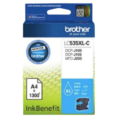 Brother LC-539XL BK / LC-535XL C,M,Y  ตลับหมึกอิงค์เจ็ท