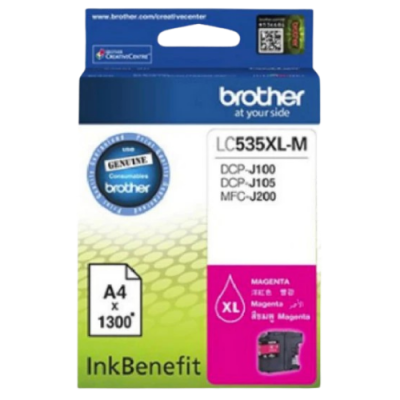 Brother LC-539XL BK / LC-535XL C,M,Y  ตลับหมึกอิงค์เจ็ท