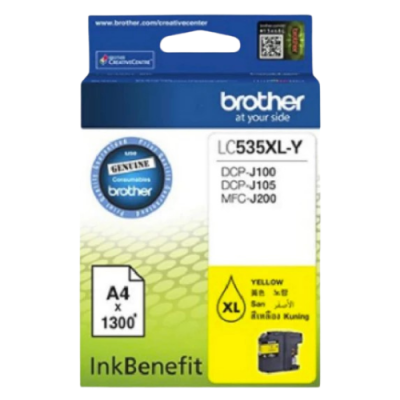 Brother LC-539XL BK / LC-535XL C,M,Y  ตลับหมึกอิงค์เจ็ท