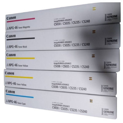 Canon NPG-46 BK,C,M,Y  ตลับหมึกเครื่องถ่ายเอกสาร ( เบิกสินค้า 2-3 วันทำการ )