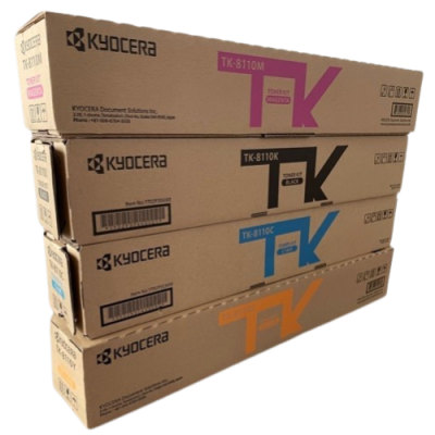 Kyocera TK-8110 BK/C/M/Y ตลับหมึกพิมพ์โทนเนอร์เลเซอร์