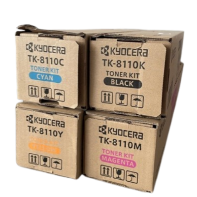 Kyocera TK-8110 BK/C/M/Y ตลับหมึกพิมพ์โทนเนอร์เลเซอร์
