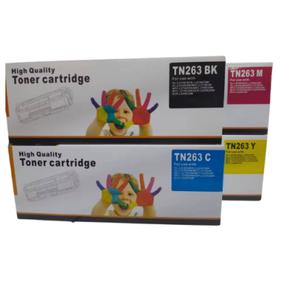 Brother TN-263BK,C,M,Y ตลับหมึกโทนเนอร์เทียบเท่า