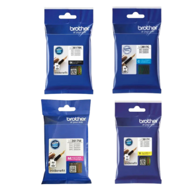 Brother LC-3617 BK,C,M,Y  ตลับหมึกอิงค์เจ็ท