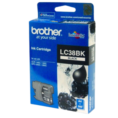 Brother LC-38 BK,C,M,Y  ตลับหมึกอิงค์เจ็ท