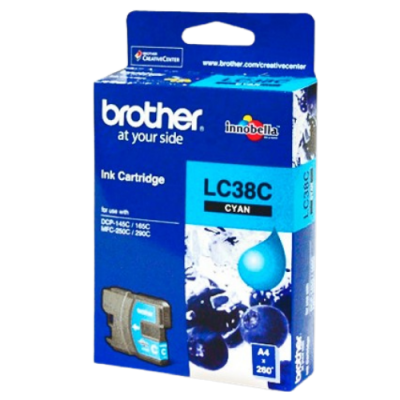 Brother LC-38 BK,C,M,Y  ตลับหมึกอิงค์เจ็ท