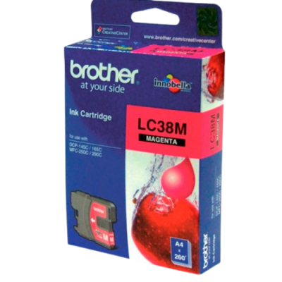 Brother LC-38 BK,C,M,Y  ตลับหมึกอิงค์เจ็ท