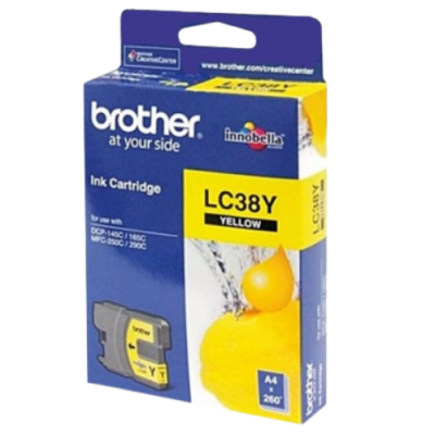 Brother LC-38 BK,C,M,Y  ตลับหมึกอิงค์เจ็ท